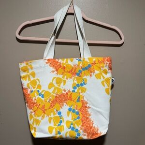 Colorful Patterned Medium Tote Bag